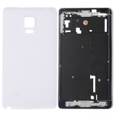 Пълното покритие на корпуса (Front Housing LCD Frame Bezel Plate + Battery Back Cover) за Galaxy Note Edge / N915 (Бяла)