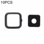 10 PCS摄像头镜头盖为Galaxy Note的4 / N910（黑色）