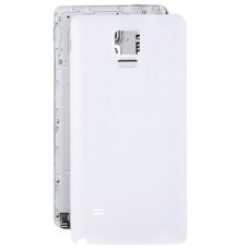 Аккумулятор Задняя крышка для Galaxy Note 4 / N910 (белый)