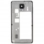 Lähis Frame Bezel Tagasi Plate Housing Kaamera Lens Panel Galaxy Note 4 / N910F (Black)