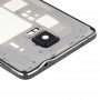 Középső keret visszahelyezése hátlap Ház fényképezőgép Objektív Panel for Galaxy Note 4 / N910F (fekete)
