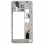 Ramka środkowa Bezel Back Plate obudowa obiektywu Panel Galaxy Note 4 / N910F (biały)
