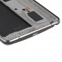 Volle Gehäuse-Abdeckung (mittleres Feld-Lünette zurück Platten-Gehäuse-Kamera-Objektiv-Panel + Battery Cover-Rückseite) für Galaxy Note 4 / N910F (Schwarz)