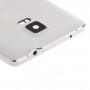Pełna pokrywa obudowy (Bliski Rama Bezel Back Plate obudowa obiektywu panel + Battery Back Cover) dla Galaxy Note 4 / N910F (biały)