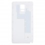 Volle Gehäuse-Abdeckung (Front Gehäuse LCD-Feld-Anzeigetafel Plate + Akku Rückseite) für Galaxy Note 4 / N910F (weiß)