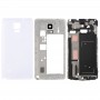 Full Housing Cover (Front Housing LCD Frame Bezel Plate + Middle Frame Bezel Back Plate Housing Camera Lens Panel + Battery Back Cover ) for Galaxy Note 4 / N910F(White)
