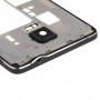 Близък Frame Bezel Back Plate Housing Камера Обектив панел с председателя на Ringer зумер и слушалка Hole за Galaxy Note 4 / N910V (черен)
