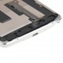 Full Housing Cover (Přední Kryt LCD rámeček Bezel Plate + Middle Frame Bezel zadní deska Kryt Objektiv fotoaparátu Panel) pro Galaxy Note 4 / N910V (White)