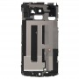 Plein couvercle du boîtier (logement avant cadre Bezel plaque LCD + batterie couverture arrière) pour Galaxy Note 4 / N910V (Noir)