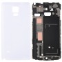 სრული საბინაო საფარის (Front საბინაო LCD ჩარჩო Bezel Plate + Battery Back Cover) for Galaxy Note 4 / N910V (თეთრი)