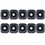 10 PCS об'єктива камери Обкладинка для Galaxy S6 / G920F (синій)