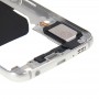 Placa trasera del panel de Vivienda lente de la cámara con teclas laterales y altavoz timbre zumbador para Galaxy S6 / G920F (blanco)