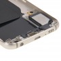 Full Housing Cover (zadní deska Pouzdro Camera Lens panel + baterie Zadní kryt) pro Galaxy S6 / G920F (Gold)