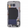 სრული საბინაო საფარის (უკან Plate საბინაო კამერა ობიექტივი Panel + Battery Back Cover) for Galaxy S6 / G920F (Blue)