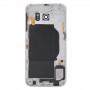 Plein couvercle du boîtier (plaque arrière Panneau de logement Camera Lens + Batterie couverture arrière) pour Galaxy S6 / G920F (Blanc)