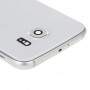 სრული საბინაო საფარის (უკან Plate საბინაო კამერა ობიექტივი Panel + Battery Back Cover) for Galaxy S6 / G920F (თეთრი)