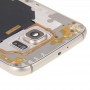 Plein couvercle du boîtier (logement avant cadre LCD Bezel Plate + plaque arrière du logement Caméra panneau objectif) pour Galaxy S6 / G920F (Gold)