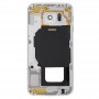 Volle Gehäuse-Abdeckung (Front Gehäuse LCD-Feld-Anzeigetafel Plate + Back Plate Gehäuse Kameraobjektiv Panel) für Galaxy S6 / G920F (weiß)