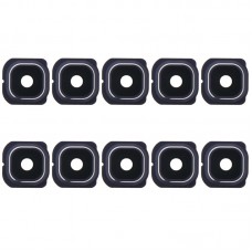 10 PCSギャラクシーS6エッジ/ G925のためのステッカーとカメラのレンズカバー（ブルー） 