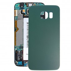 Акумулятор Задня кришка для Galaxy S6 Край / G925 (зелений)