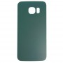 Аккумулятор Задняя крышка для Galaxy S6 Край / G925 (зеленый)