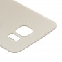 Batterie-rückseitige Abdeckung für Galaxy S6 Rand- / G925 (Gold)