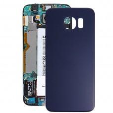 Аккумулятор Задняя крышка для Galaxy S6 Край / G925 (синий)