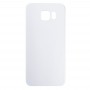 Аккумулятор Задняя крышка для Galaxy S6 Край / G925 (белый)