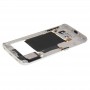 Takalevy Kotelo Kameran linssi Panel sivupainikkeiden ja kaiutin Soittoäänen summerin Galaxy S6 Edge / G925 (Silver)
