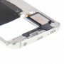 Zurück Platten-Gehäuse-Kamera-Objektiv-Panel mit Seitentasten und Lautsprecher-Wecker-Summer für Galaxy S6 Rand- / G925 (Silber)