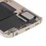 Full korpuse kaas (Back Plate Housing Kaamera Lens Panel + Battery Tagakaas) Galaxy S6 Edge / G925 (Gold)