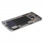 სრული საბინაო საფარის (უკან Plate საბინაო კამერა ობიექტივი Panel + Battery Back Cover) for Galaxy S6 Edge / G925 (Blue)