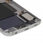 Pełna pokrywa obudowy (Back Plate obudowa obiektywu panel + Battery Back Cover) dla Galaxy S6 EDGE / G925 (niebieski)