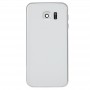Full Housing Cover (Back Plate Housing Camera Lens Panel + Battery Back Cover ) for Galaxy S6 Edge / G925(White)