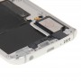 Cubierta de vivienda completa (placa trasera de la carcasa de la lente de la cámara Panel + batería cubierta trasera) para Galaxy S6 Edge / G925 (blanco)