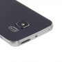 Volle Gehäuse-Abdeckung (Front Gehäuse LCD-Feld-Anzeigetafel Plate + Zurück Platten-Gehäuse-Kamera-Objektiv-Panel + Battery Cover-Rückseite) für Galaxy S6 Rand- / G925 (blau)