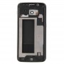 Volle Gehäuse-Abdeckung (Front Gehäuse LCD-Feld-Anzeigetafel Plate + Zurück Platten-Gehäuse-Kamera-Objektiv-Panel + Battery Cover-Rückseite) für Galaxy S6 Rand- / G925 (weiß)