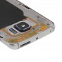 Полный крышку корпуса (передняя панель Корпус LCD рамка ободок Тарелка + заднюю панель Корпус объектива камеры панель) для Galaxy S6 Край / G925 (серый)