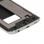 Plein couvercle du boîtier (avant Boîtier Plate Bezel Frame LCD + plaque arrière du logement caméra panneau objectif) pour Galaxy S6 bord / G925 (Gris)