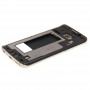 Full Cover Kryt (Přední Kryt LCD rámeček Bezel Plate + zadní deska Kryt Objektiv fotoaparátu Panel) pro Galaxy S6 EDGE / G925 (Gold)