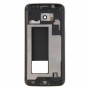 Full korpuse kaas (Front Housing LCD Frame Bezel Plate + Tagasi Plate Housing Kaamera Lens Panel) Galaxy S6 Edge / G925 (Silver)