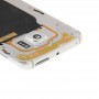 Pełna Osłona Obudowa (przód obudowy LCD Ramka Bezel Plate + Back Plate obudowa obiektywu panel) dla Galaxy S6 EDGE / G925 (srebrny)