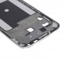 לוח התיכון LCD עם לחצן בכבלים, עבור Galaxy S IV / i9500 (לבן)