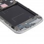 Consiglio LCD Medio con il pulsante via cavo, per Galaxy S IV / i9500 (bianco)