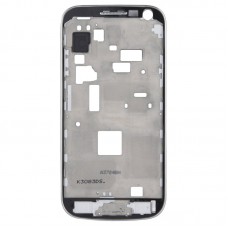 Placa LCD Oriente con el botón cable, para Galaxy S4 Mini / i9195 (blanco)