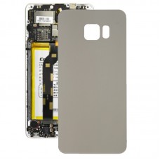 La batería cubierta trasera para Galaxy S6 Edge + / G928 (Oro)