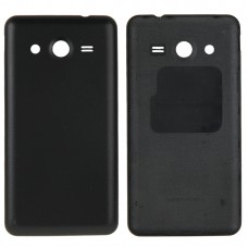 La batería cubierta trasera para Galaxy Core 2 / G355 (Negro)