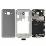 Full Housing Cover (Front Housing LCD Frame Bezel Plate + Middle Frame Bezel + Battery Back Cover) + Home Button for Galaxy Grand Prime / G530 (Dual SIM Card Version)(Grey)
