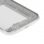 Пълното покритие на корпуса (Близкия Frame Bezel + Battery Back Cover) за Galaxy J1 / J100 (Бяла)