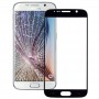 Alkuperäinen etu-näytön ulkolasilinssi Galaxy S6 / G920F (musta)